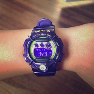 Baby-G Casio Purple Metallic Watch
